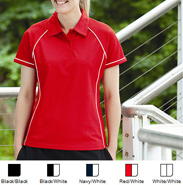 piping contrast polo